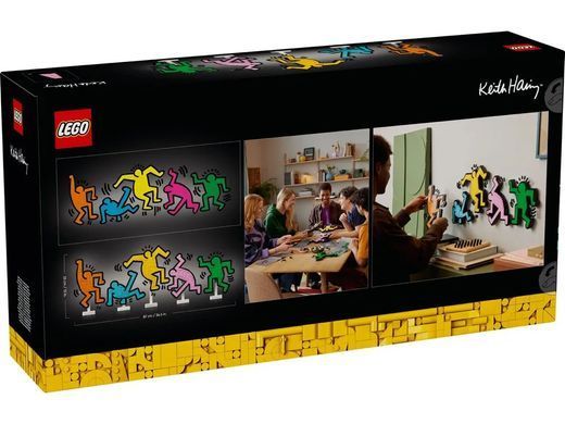 LEGO Конструктор LEGO ART Кіт Гарінґ &mdash; Танцюючі чоловічки 31216 фото