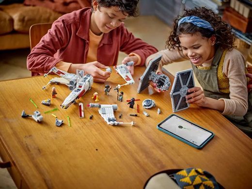 LEGO Конструктор Star Wars Збірний пакет &laquo;Винищувач TIE і Корабель X-wing&raquo; 75393 фото