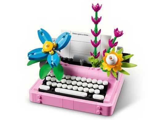 LEGO Конструктор LEGO Creator Друкарська машинка з квітами 31169 фото