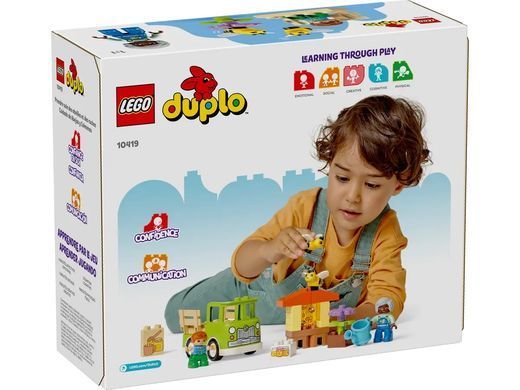 LEGO Конструктор DUPLO Town Догляд за бджолами й вуликами 10419 фото