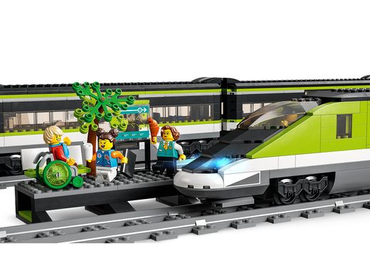 Конструктор LEGO City Trains Пасажирський потяг-експрес 60337 фото