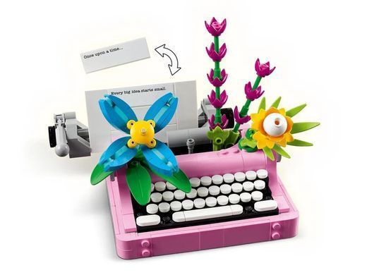 LEGO Конструктор LEGO Creator Друкарська машинка з квітами 31169 фото