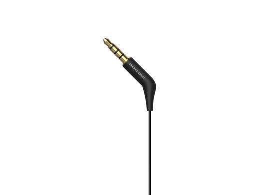 Philips Навушники In-ear TAE1105 3.5 mini-jack, Mic, Чорний TAE1105BK/00 фото