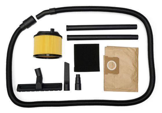 Einhell Пылесос профессиональный TC-VC 1825 А, 1250 Вт, пластик 25 л, 180 мбар, шланг 2.5 м, кабель 3 м, розетка 2.2 кВт, 4.2 кг 2342485 фото