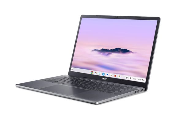 Acer Ноутбук Chromebook Plus CB514-3HT 14" WUXGA IPS Touch, AMD R3-7320C, 8GB, F512GB, UMA, ChromeOS, сірий NX.KP9EU.001 фото