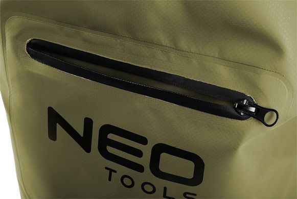 Neo Tools Рюкзак сумка Neo Tools, PVC 500D, 40л, водонепроникна, зелана 63-162 фото