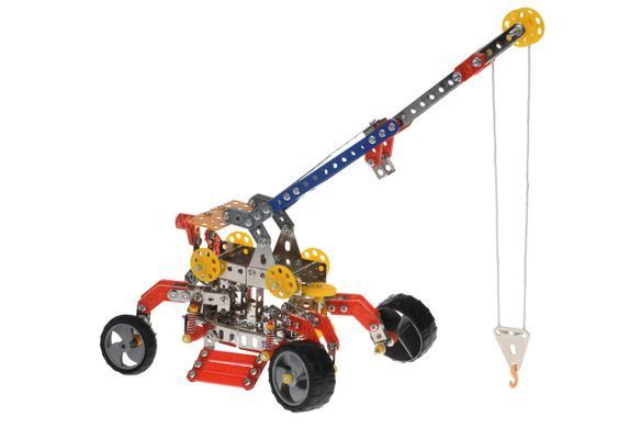 Same Toy Конструктор металлический - Подъемный кран (413 эл.) WC58AUt фото