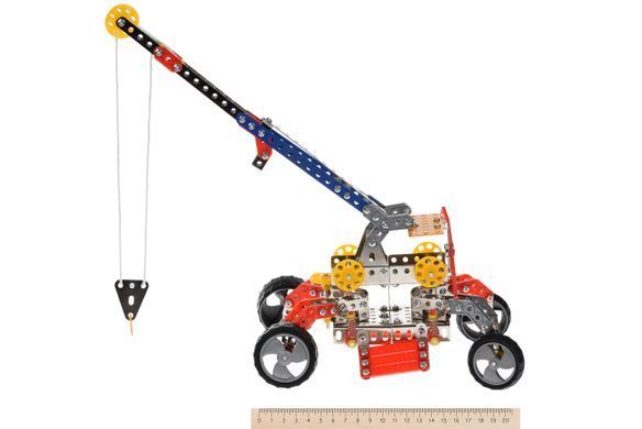 Same Toy Конструктор металлический - Подъемный кран (413 эл.) WC58AUt фото