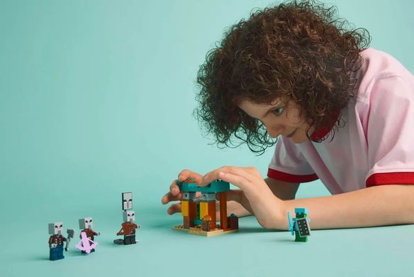 LEGO Конструктор Minecraft Пустельний патруль розбійника 21267 фото