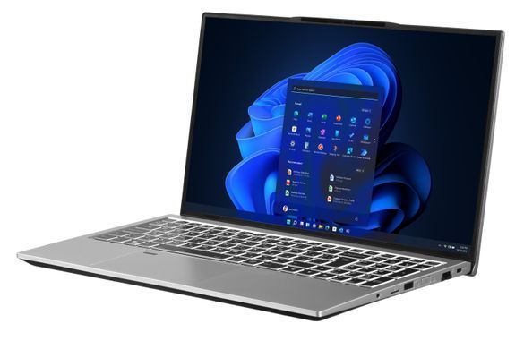 2E Ноутбук Complex Pro 15.6" FHD IPS AG, Intel i5-1240P, 16GB, F1024GB, UMA, Win11P, сріблястий NS51PU-15UA32-W11P12 фото