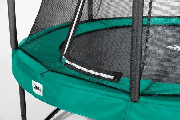 Батут Salta Comfort Edition круглый, 427см, зелёный 5078G фото