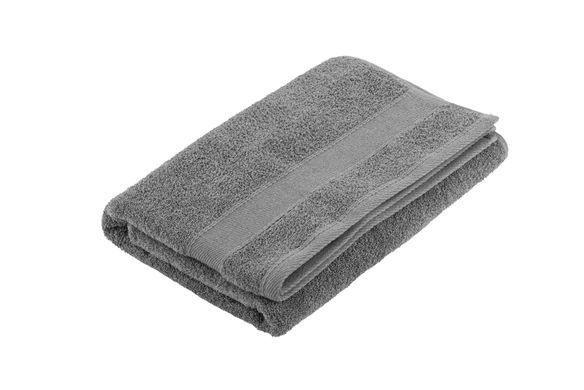 ARDESTO Рушник махровий SuperSoft, сірий, 70х140см, 100% бавовна