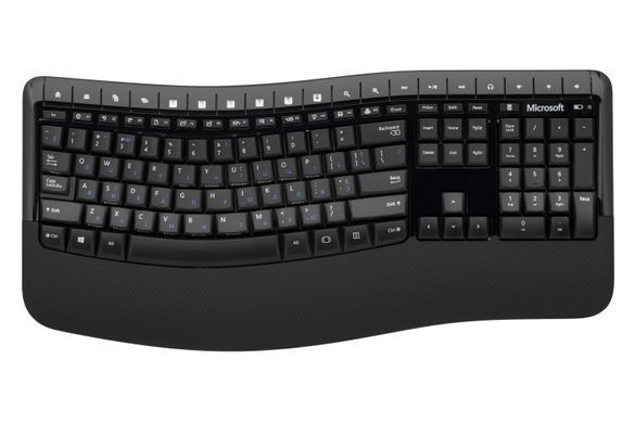 Microsoft Комплект Comfort Desktop 5050 125key, WL, EN/UKR/RU, Чёрный PP4-00017 фото