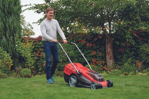 Einhell Газонокосарка акумуляторна GE-CM 36/43 Li M - Solo PXC 18В 43см 63л 17кг (без АКБ та ЗП) 3413246 фото