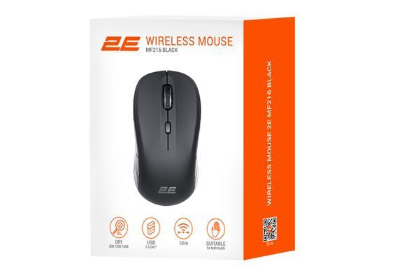 Миша 2E MF216 WL Black 2E-MF216WB фото