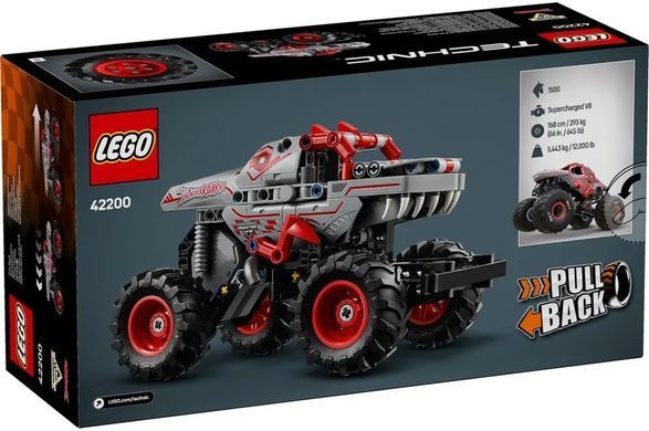 LEGO Конструктор LEGO Technic Monster Jam ThunderROARus з інерційним двигуном 42200 фото