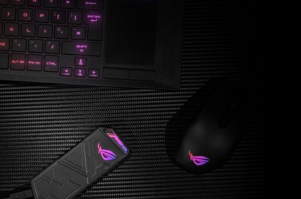 ASUS Портативний корпус для SSD ROG STRIX ARION LITE ESD-S1CL/BLK/G/AS Lite PCIe NVMe M.2 2230/2242/2260/2280 USB Type-C 3.2 Gen 2x 90DD02H0-M09010 фото