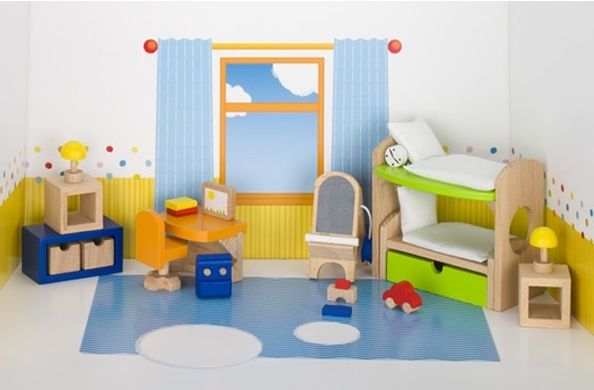 Набір для ляльок goki Меблі для дитячої кімнати 51746G фото