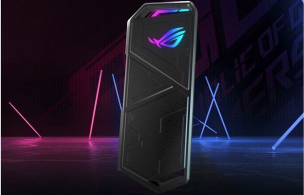 ASUS Портативний корпус для SSD ROG STRIX ARION LITE ESD-S1CL/BLK/G/AS Lite PCIe NVMe M.2 2230/2242/2260/2280 USB Type-C 3.2 Gen 2x 90DD02H0-M09010 фото