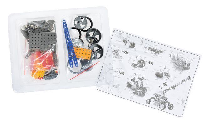 Same Toy Конструктор металлический - Подъемный кран (413 эл.) WC58AUt фото