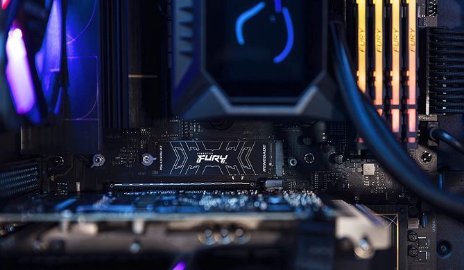 Kingston Твердотельный накопитель SSD M.2 NVMe PCIe 4.0 4x 1TB Fury Renegade 2280 SFYRS/1000G фото