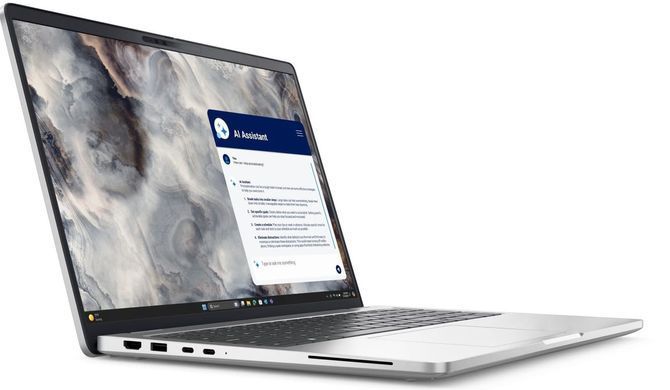 Dell Ноутбук Dell Pro 16 Plus 16" FHD+ AG, Intel U5-235U, 32GB, F512GB, UMA, Lin, сріблястий BTO104PB16250UA_UBU фото