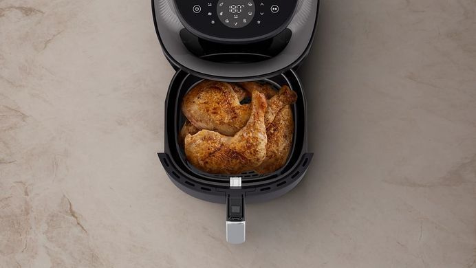 Philips Мультипіч Ovi XL Series 3000, 1700Вт, чаша-6.2л, сенсорне управл., 12 авто. програм, пластик, чорний NA331/00 фото