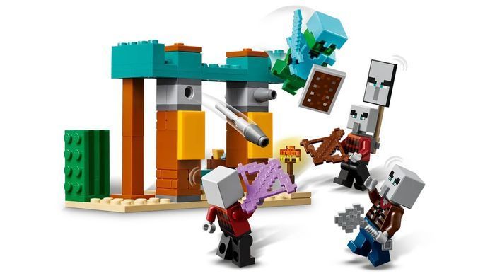 LEGO Конструктор Minecraft Пустельний патруль розбійника 21267 фото