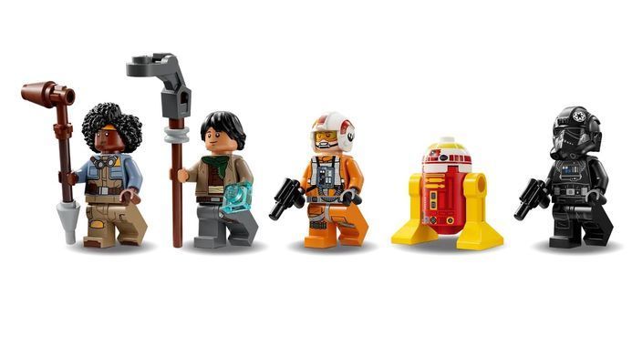 LEGO Конструктор Star Wars Збірний пакет &laquo;Винищувач TIE і Корабель X-wing&raquo; 75393 фото