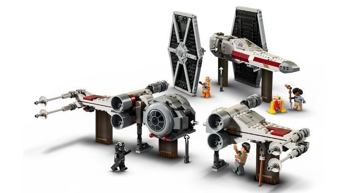 LEGO Конструктор Star Wars Збірний пакет &laquo;Винищувач TIE і Корабель X-wing&raquo; 75393 фото