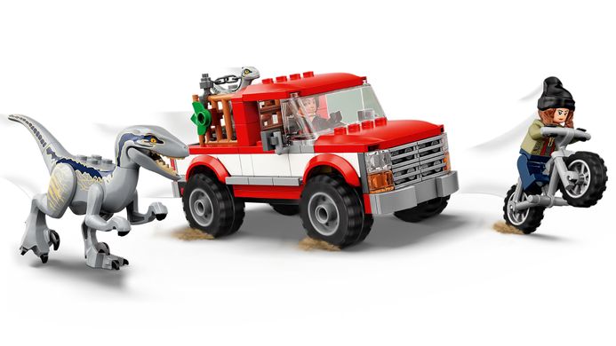 Конструктор LEGO Jurassic World Блу и поимка бета-велоцираптора 76946 фото