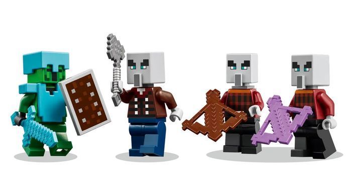 LEGO Конструктор Minecraft Пустельний патруль розбійника 21267 фото