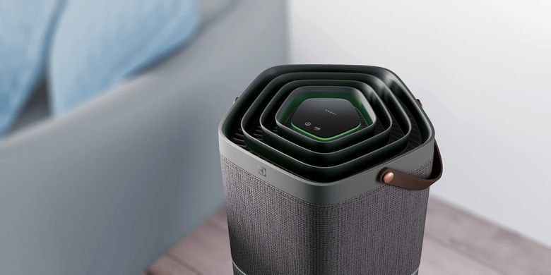 Electrolux Очиститель воздуха, 129м2, 620м3/ч, дисплей, 5-и слойный HEPA фильтр, Wi-Fi, 9 режимов, серый