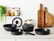 Tefal Набір посуду Tefal Ingenio Inspiration, 6предметів, алюміній, скло, бакеліт, чорний 18 - магазин Coolbaba Toys