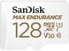 Карта памяти SanDisk microSD 128GB C10 UHS-I U3 V30 R100/W40MB/s Max Endurance 1 - магазин Coolbaba Toys