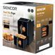 Sencor Sencor Dual Vita Fryer, 3000W, bowl-5.8+5.8l, sensore control, plastic, black 14 - магазин Coolbaba Toys