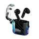 GravaStar Навушники TWS Sirius P5, BT 5.2, IPX4, Transparent Blue 1 - магазин Coolbaba Toys