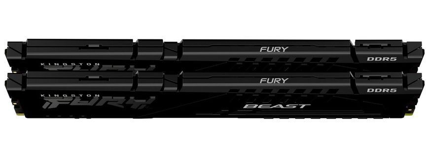Kingston Память ПК DDR5 128GB KIT (64GBx2) 5600 FURY Beast KF556C36BBEK2-128 фото