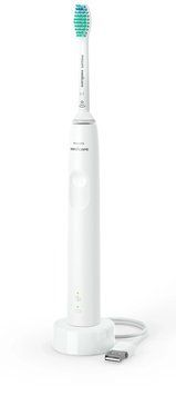 Philips Щітка зубна електр., Sonicare 3100 Series, 31т. колив/хв, насадок-1, білий HX3671/13 фото