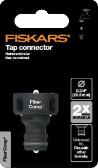 Конектор для крана Fiskars FiberComp 3/4" 1027054 фото