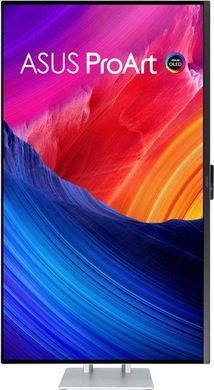 ASUS Монітор Asus 31.5" ProArt OLED PA32UCDMR-K HDMI, DP, USB-C, 2xThunderbolt, USB, MM, QD-OLED, 3840x2160, 240Hz, 0.1ms, DCI-P3 99%, Pivot, HDR400 90LM03HE-B01K71 фото