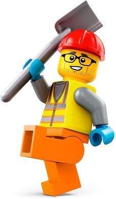 LEGO Конструктор City Будівельний паровий каток 60401 фото