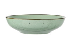 Тарілка супова Ardesto Bagheria, 20 см, Pastel green, кераміка AR2920GGC фото