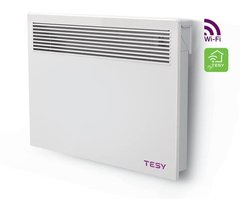Конвектор електричний TESY CN 051 150 EI CLOUD W 1.5 кВт, закритий нагрів. елемент, до 18 м2, електронне керування, программатор 24/7, Wi-Fi, IP24, без ніжок 305739 фото