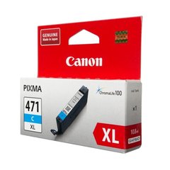 Картридж Canon CLI-471C XL PIXMA MG5740/MG6840 Cyan 0347C001 фото