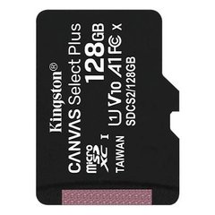 Карта памяти Kingston microSD 128GB C10 UHS-I R100MB/s SDCS2/128GBSP фото