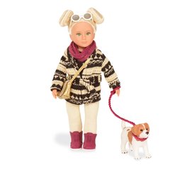 Лялька LORI 15 см Дакота з собачкою LO31017Z - купити в інтернет-магазині Coolbaba Toys