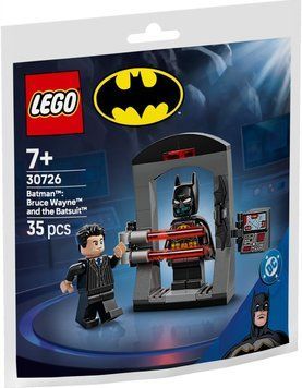 LEGO Конструктор LEGO recruitment Super Heroes Batman: Брюс Вейн і костюм Бетмена 30726 фото