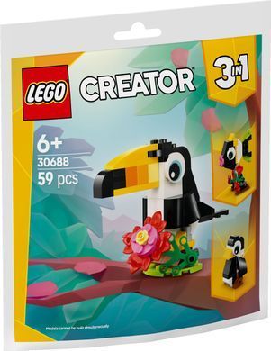 LEGO Конструктор Creator Тропічний тукан 30688 фото