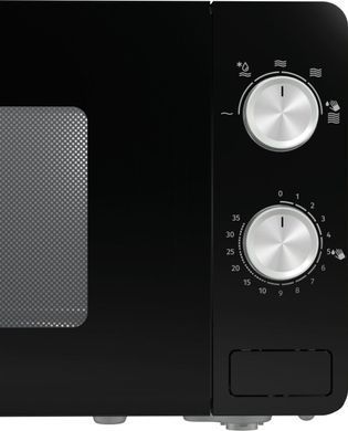 Gorenje Мікрохвильова піч, 17л, мех. керув., 700Вт, чорний MO17E1B фото